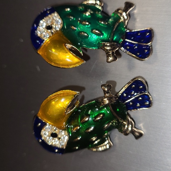 Amazonian Birds Earrings - Picture 5 of 6